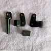 Also  advertised as a job lot but now by request available separately. Pair of rarely-available hardtop body attachment brackets 625311 & 625312, roof bracket tie bar 625315 & B-post pad 614150. £110 ono plus postage at cost. Contact Don 07470568818