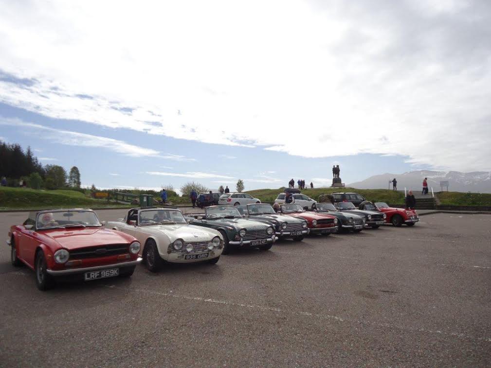 Cumbria TR Group Mid- Week Evening Meet At Crooklands Hotel