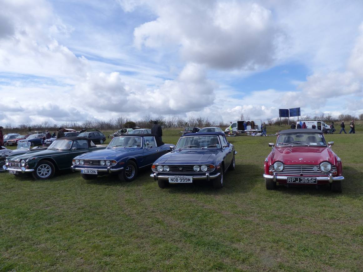 Spring Vehicle Meeting, Newbury despite storm Katie attempts to spoil it!