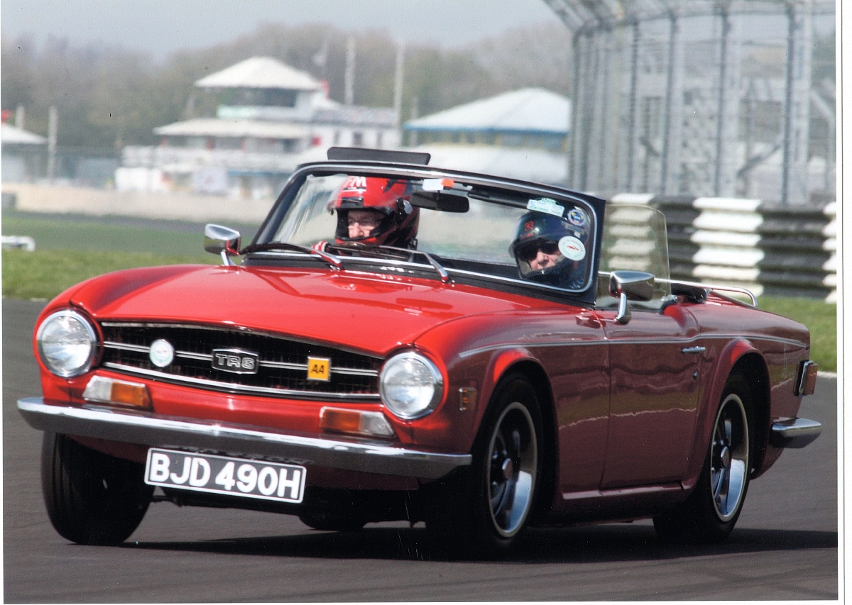 A GREAT TRACK DAY for Kennet Valley TR Group at Castlecombe despite the weather