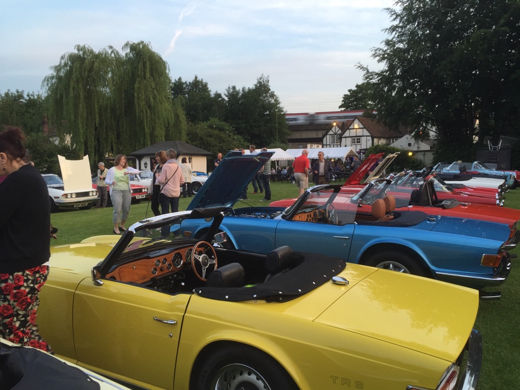 Kennet Valley attend North London Group Shiny Car Night