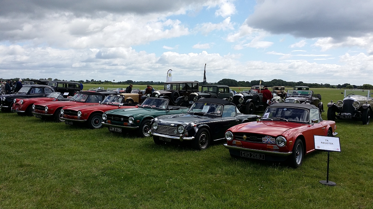 Great Day out for TR Register Members at Flywheel, Bicester