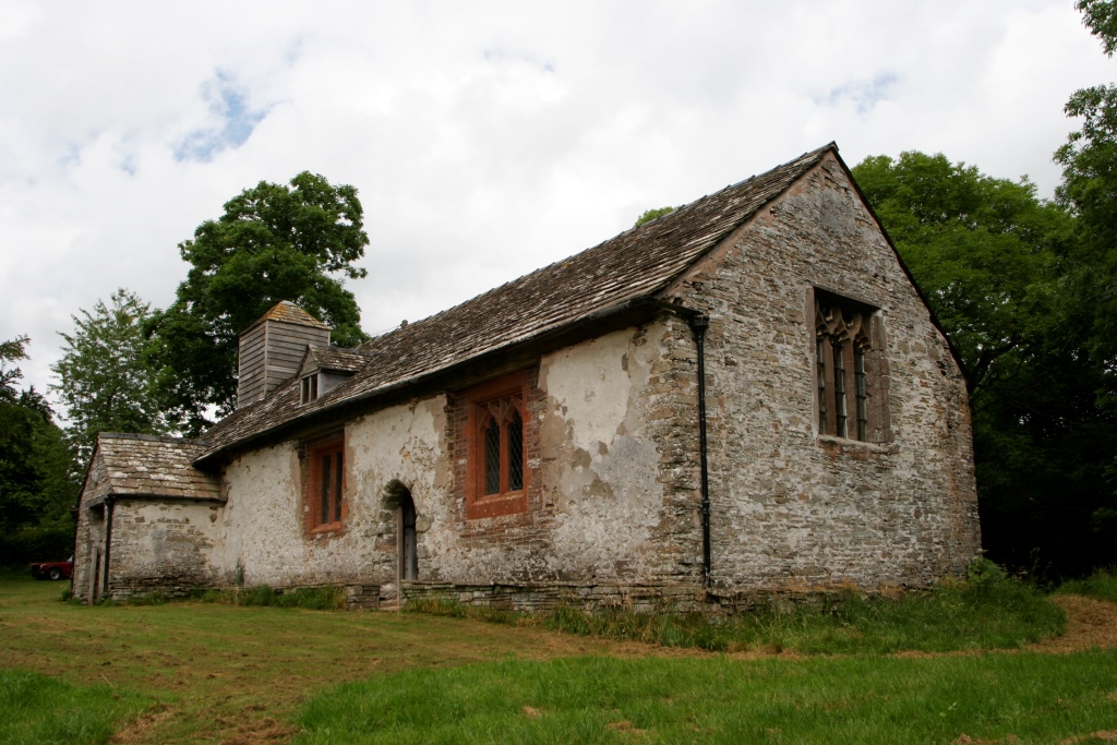 St Christopher Blessing at Craswall Church