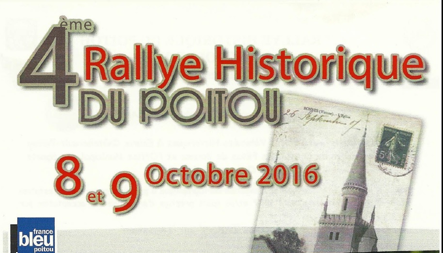 4th Historic Rally of Poitou, Bonnes, France