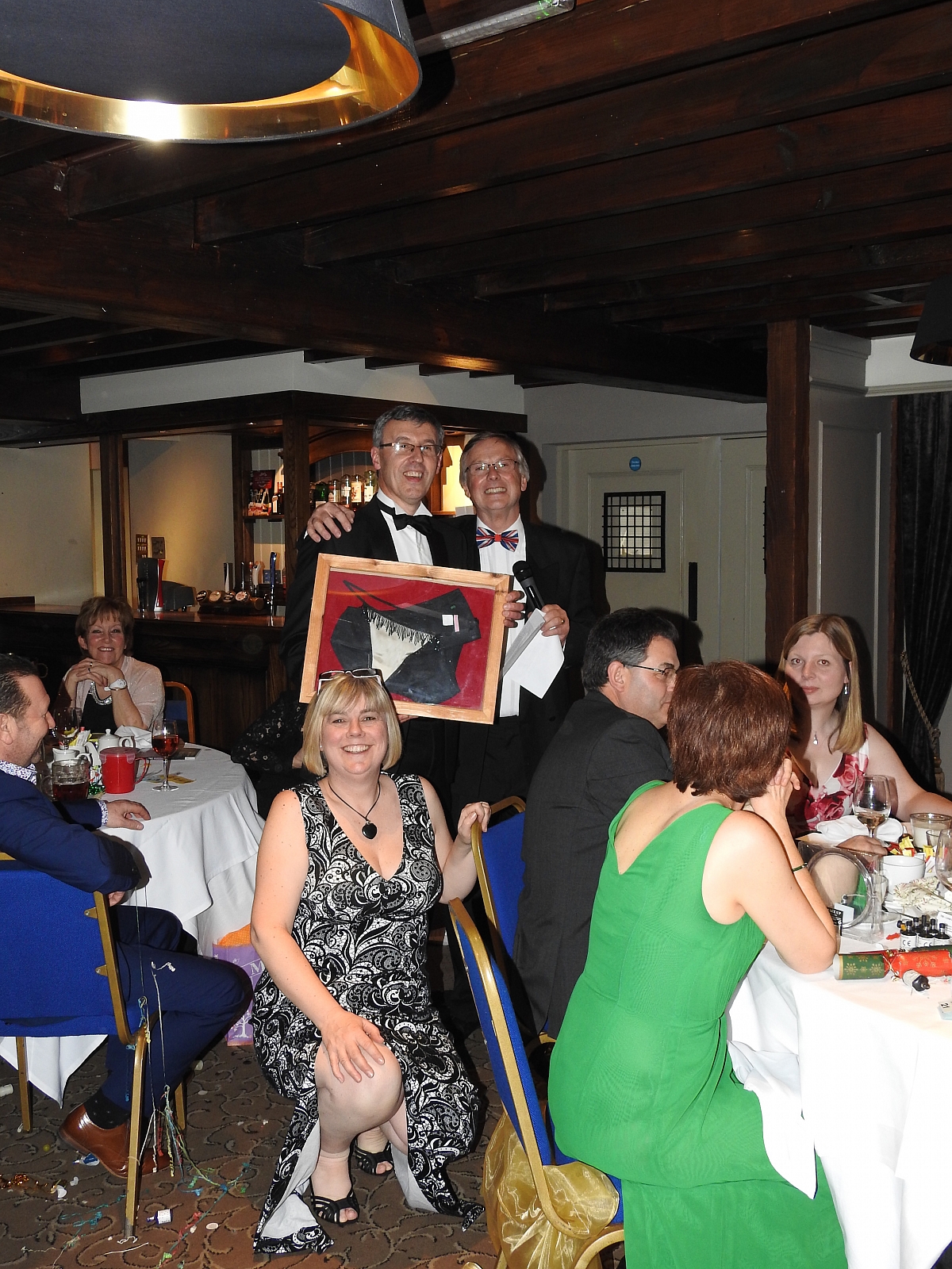 Phil gets the knickers for being Pratt of the Year