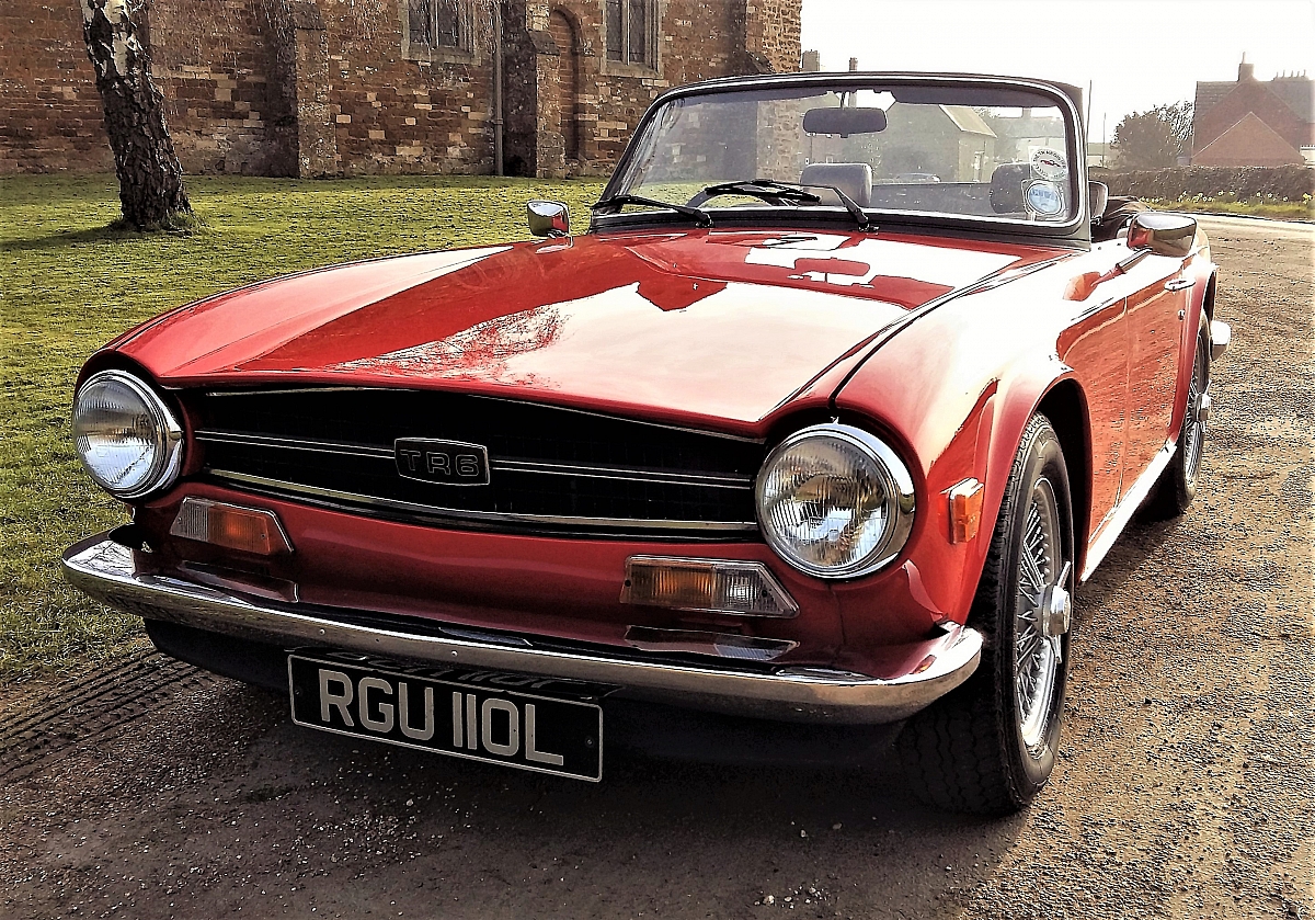 Nene Valley - Wroxall Abbey  - TR6 50th Birthday Picnic