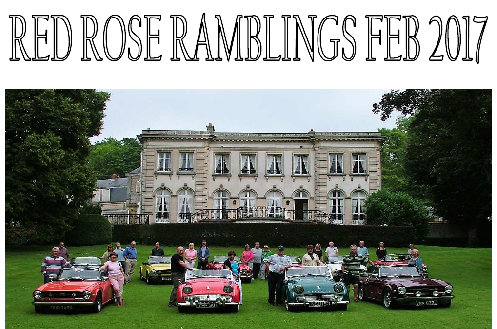 Red Rose Ramblings February 2017