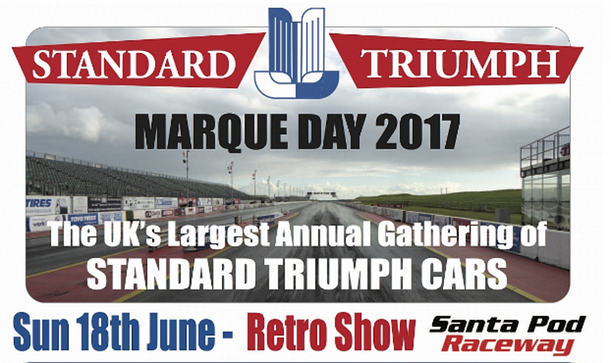 Standard Triumph Marque Day At Santa Pod 18th June 2017 - Entries closed