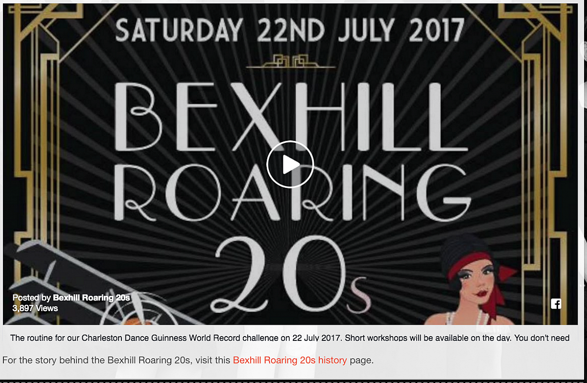 Bexhill Roaring 20’s 22 July 2017 - Entries closed