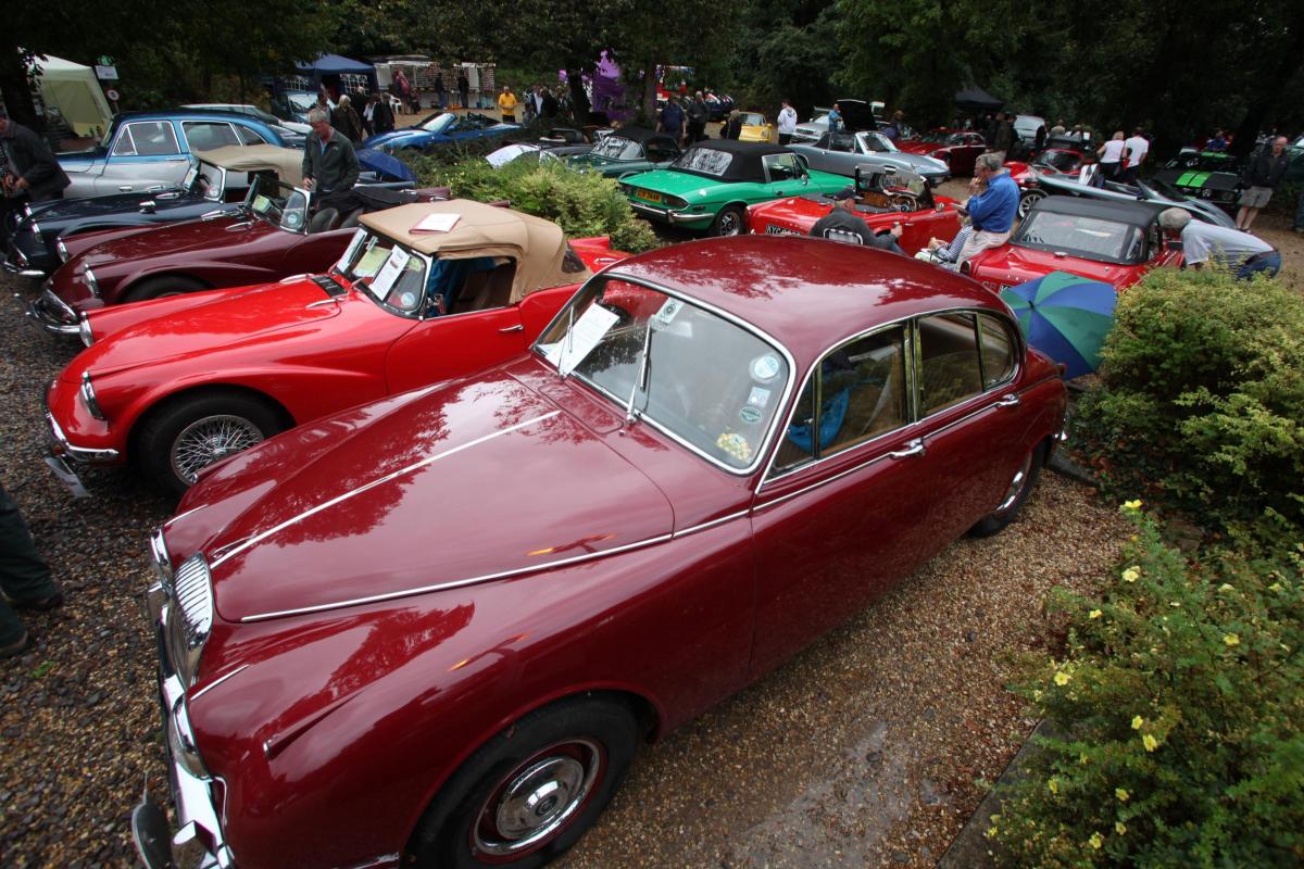 Classic Car Show - Twyford Waterworks, Hampshire.