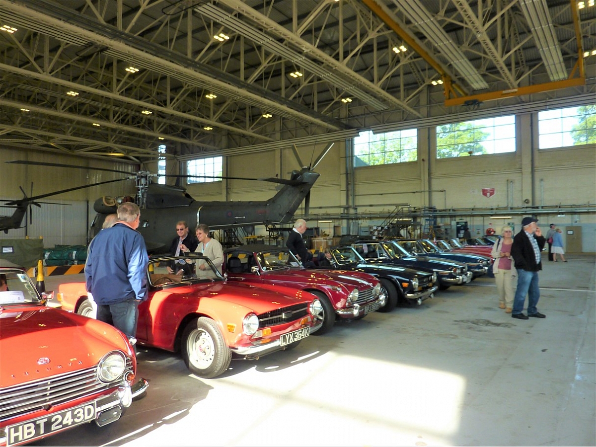 Kennet Valley & Chiltern TR Group attends RAF Benson Family Day & Classic Car show