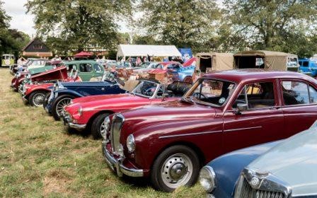 Kennet Valley TR Group attend StockFest, a super local show in Stockcross, Berkshire