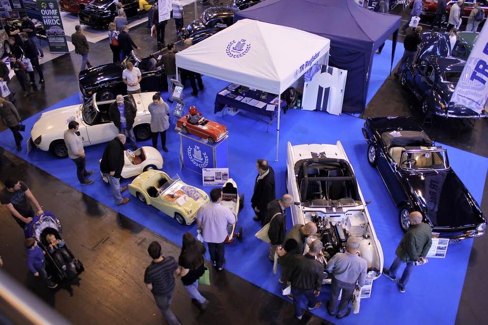 TR Youth stand at the Classic Motor Show, Birmingham NEC