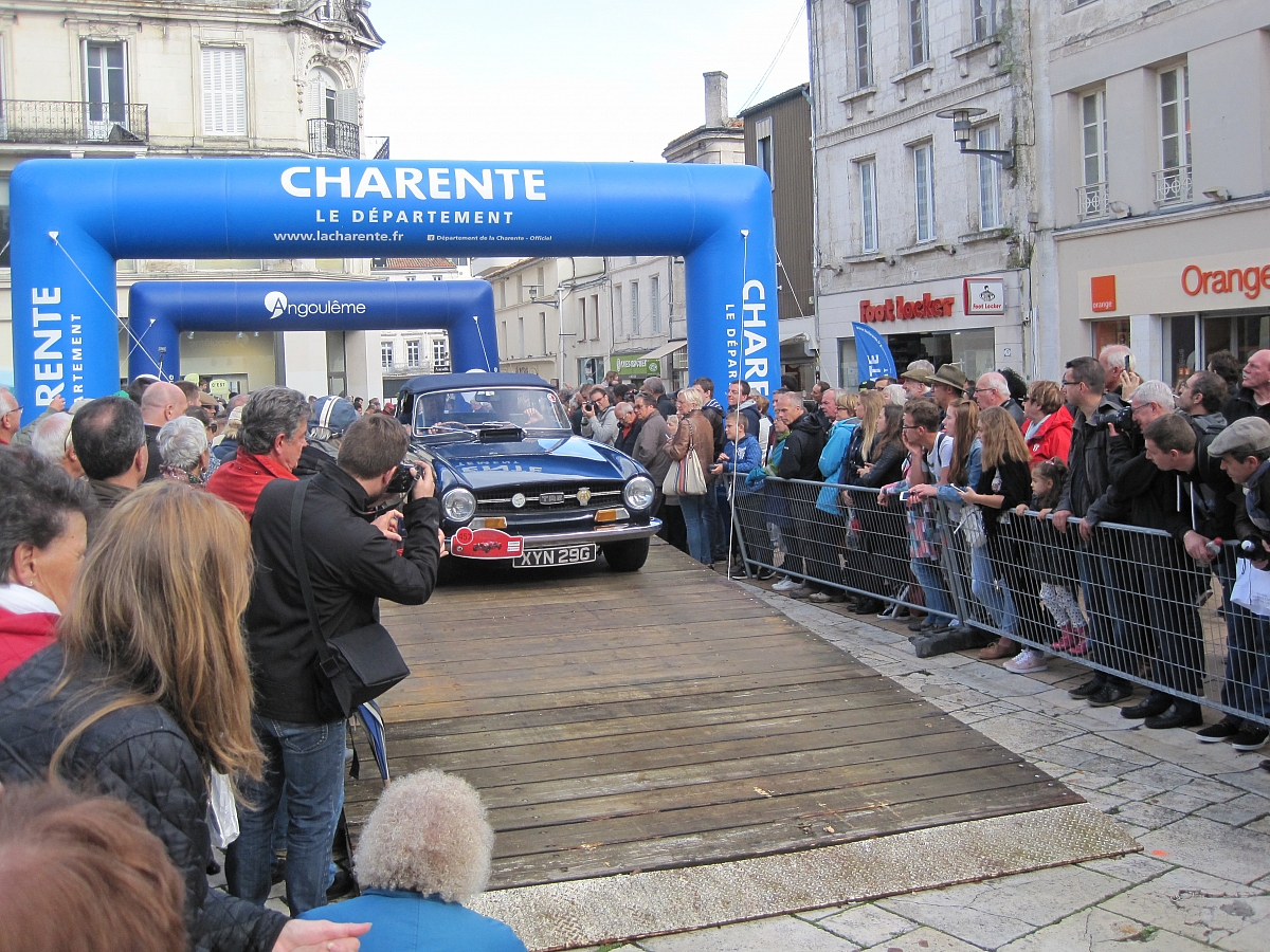 Kennet Valley TR Group Cars take on Le Internationale Rallye des Charente, Angouleme