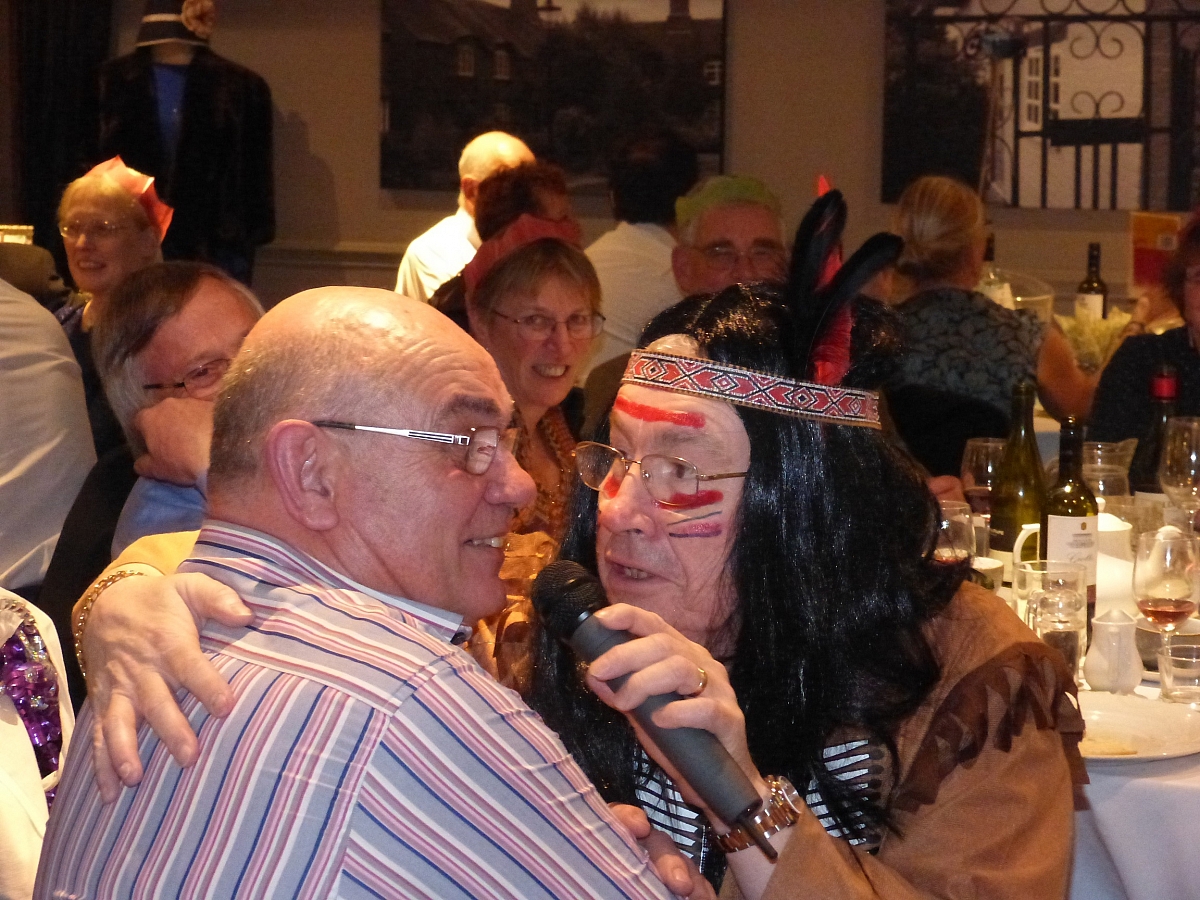 Leicestershire TR Group New Year's dinner was a real TRiumph of organisation