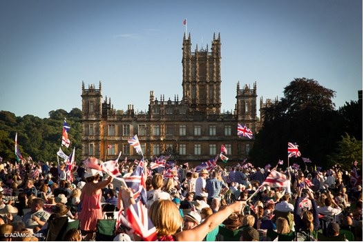Kennet Valley TR Group Picnic at the Battle Proms, Highclere