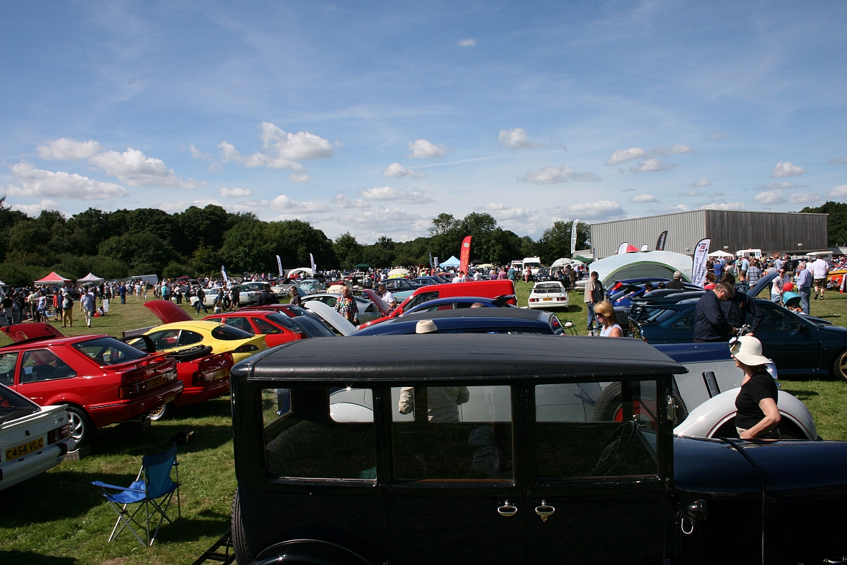 Kennet Valley TR Group supporting 26th Newbury Bloodwise Classic Car Show