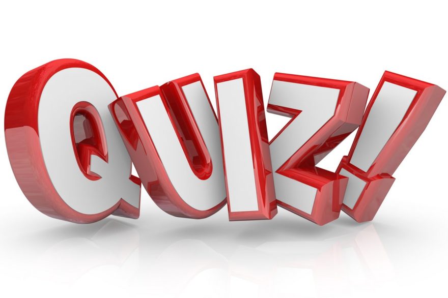 Kennet Valley TR Group April Club Night - enjoys a successful Easter time QUIZ NIGHT!