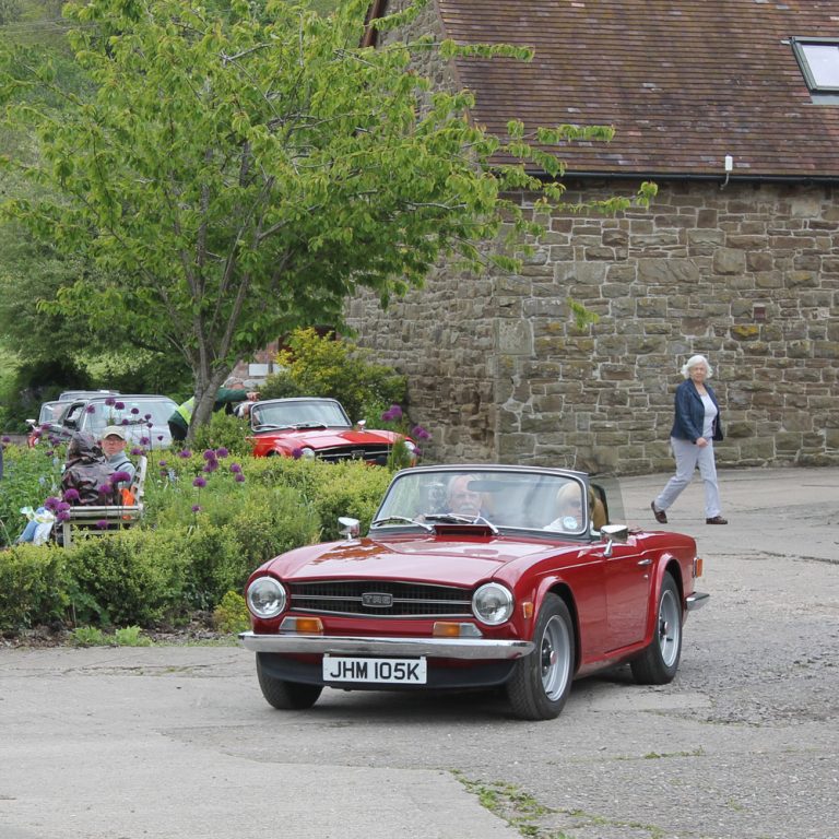 Shropshire Group's Run to the Eaton Manor Classic Car Show