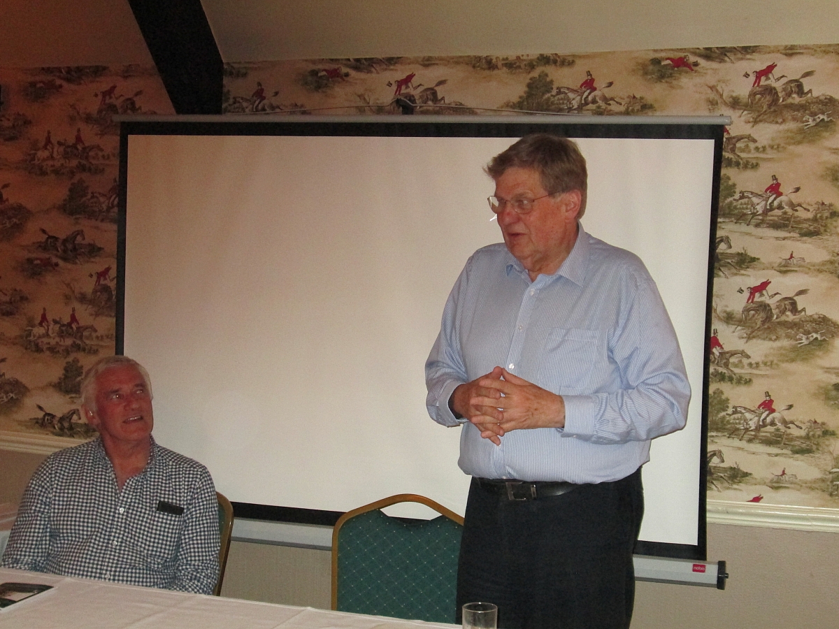 Guest Speaker at Hunters Hall - 19th April 2018
