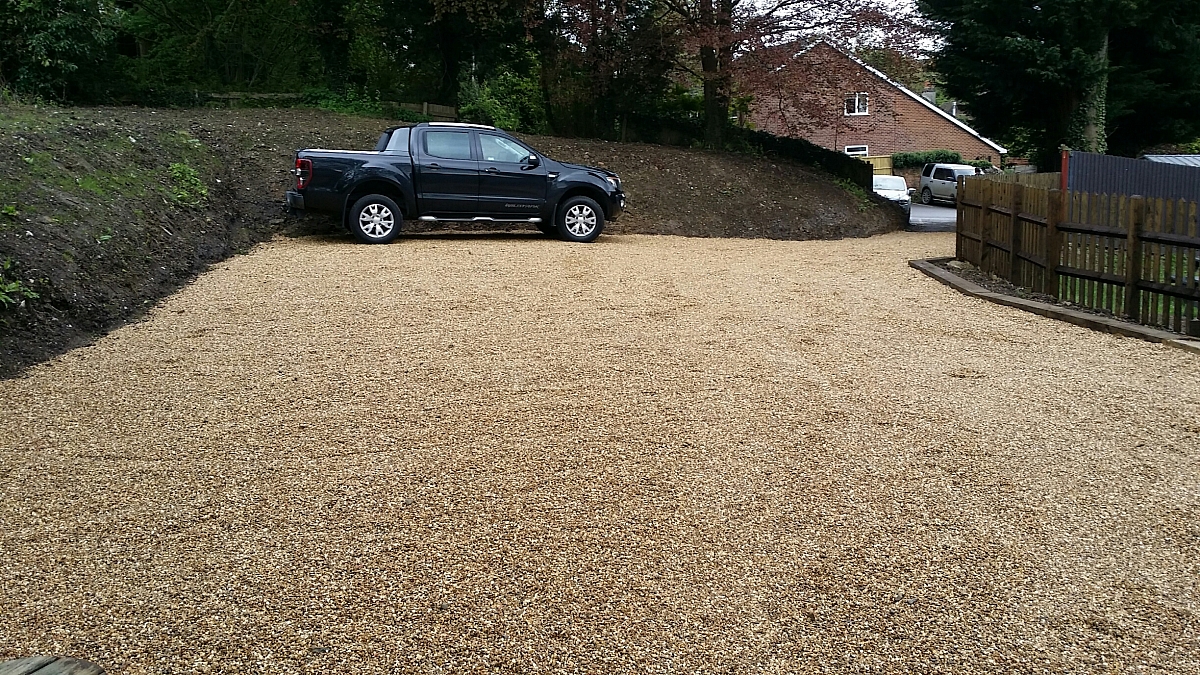 Kennet Valley TR Group Members get new CAR PARK at the Angel for May Club Night