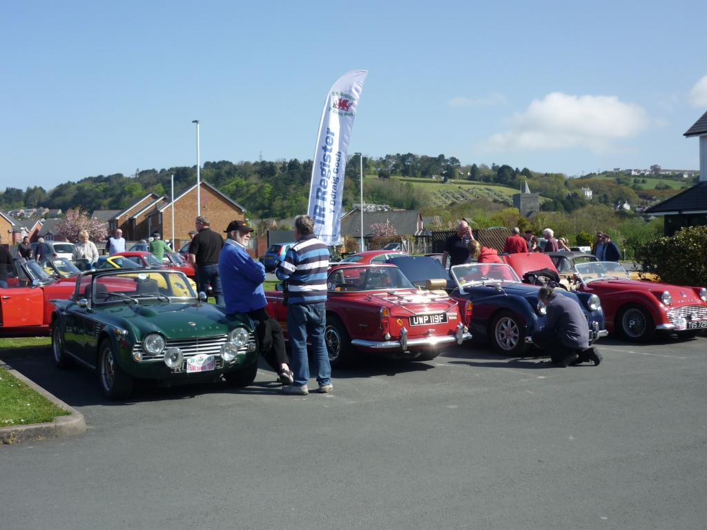 4 of us travelled to Aberystwyth for the Traws Cambria weekend