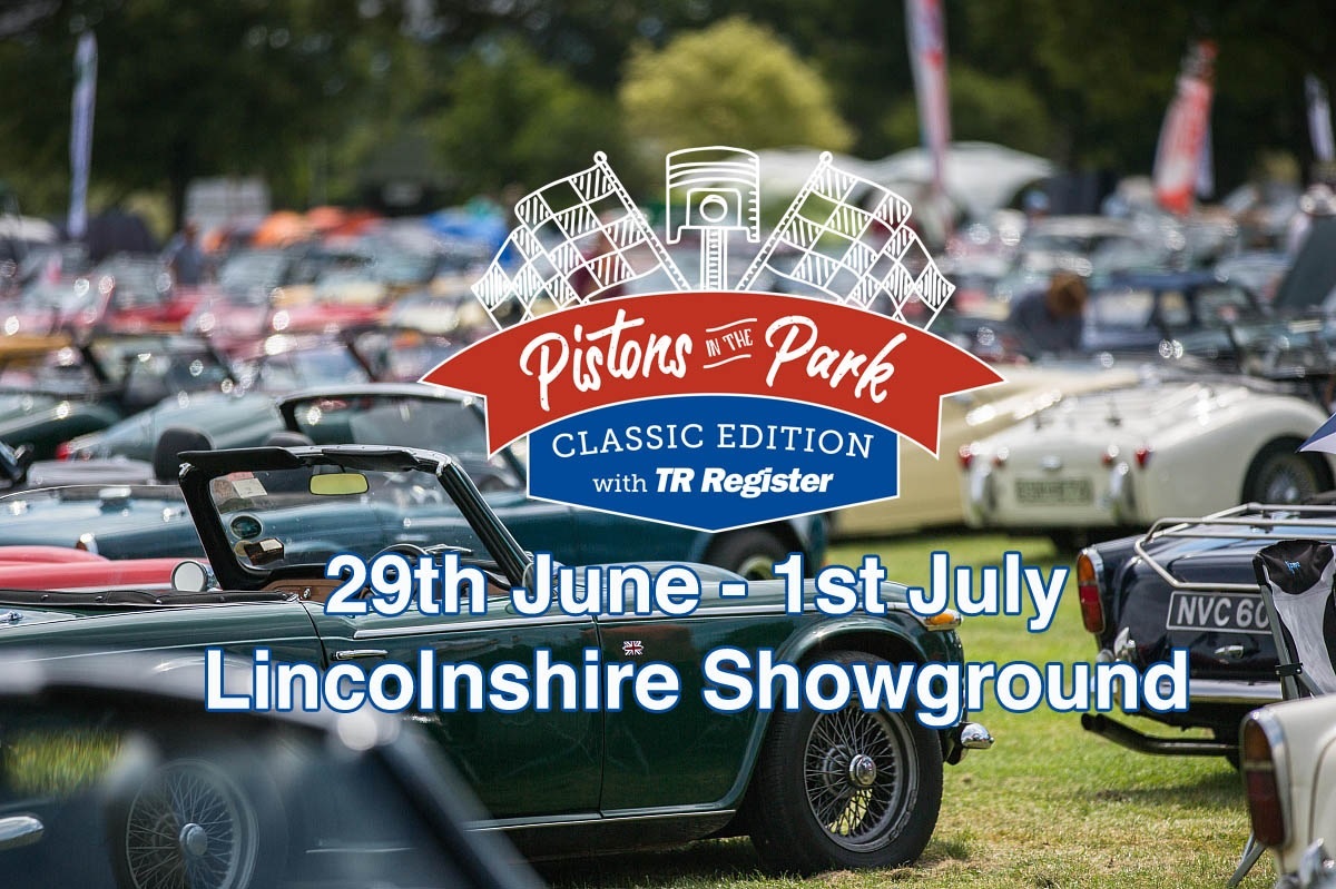 Kennet Valley TR Group Mid Monthly June - attending the TR Register International Weekend with Pistons in the Park