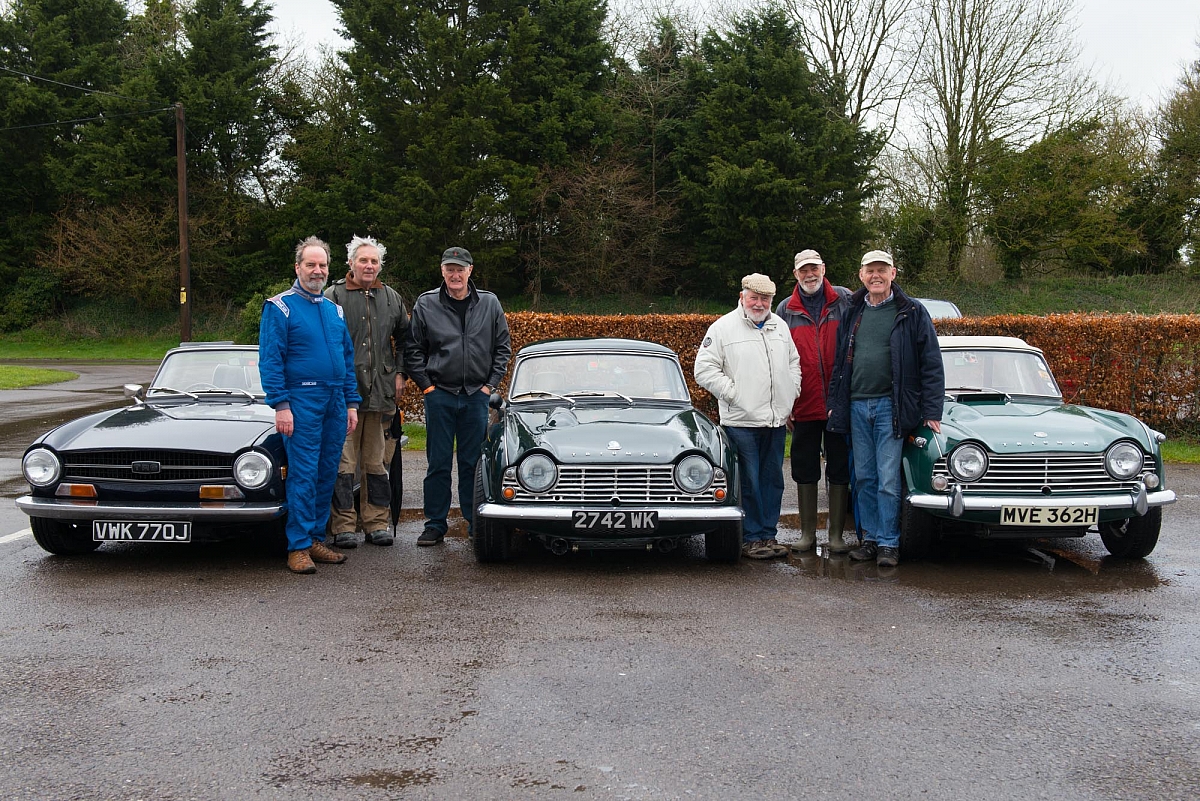 TR Register Track Day at Castle Combe – Wednesday 4 April 2018
