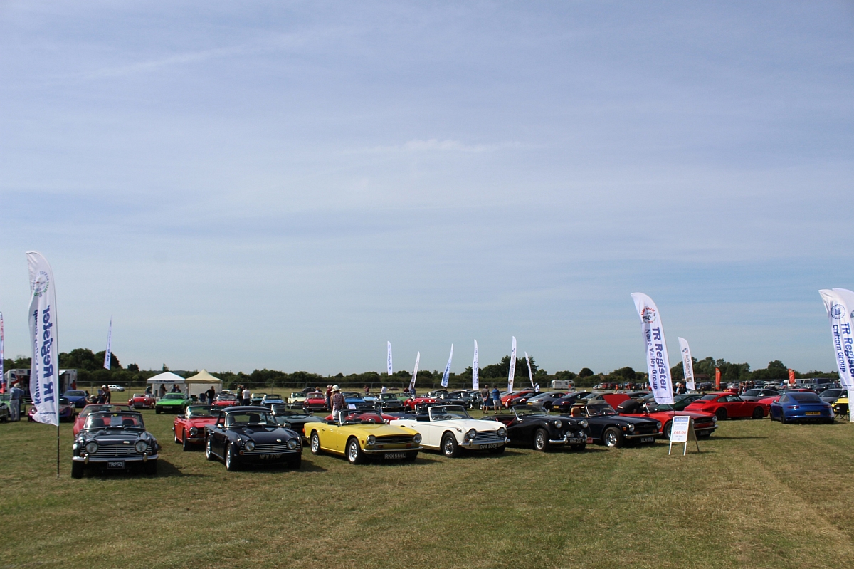 Super Day for 40 TR's at Classic & Motorsport Car Show Bicester