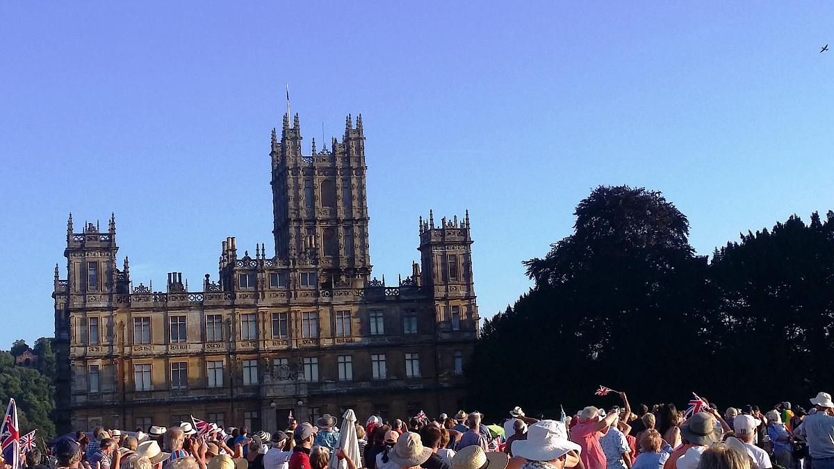 Kennet Valley TR Group enjoy the 100th Battle Prom at Highclere Castle (aka Downton Abbey)