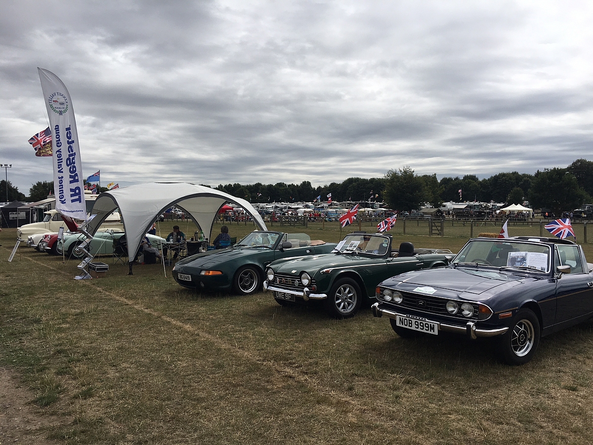 Kennet Valley TR Group enjoy a day at RetroFest Newbury
