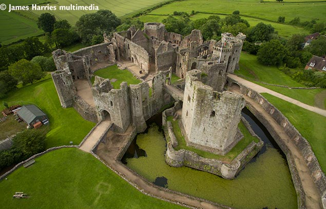 A visit to Raglan castle on Sunday 30th September