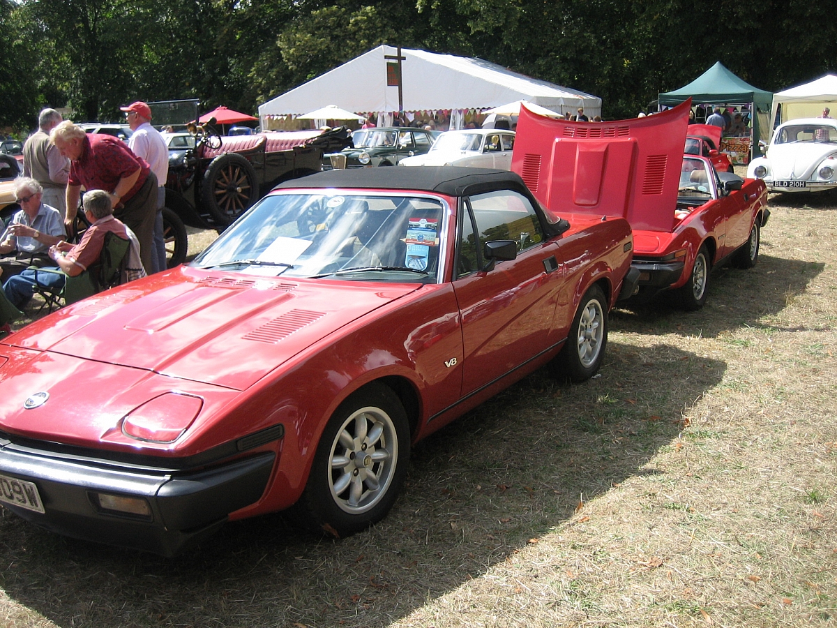 Kennet Valley TR Group enjoy StockFest  & Stockcross Classic car show