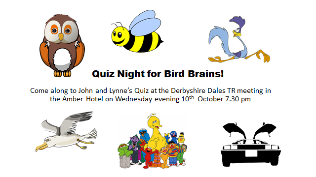Derbyshire Dales Club Night - Wednesday, 10th October