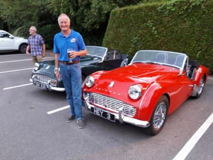 ​"Hey 3" John Hepworth's TR3A takes to the road after 40 years