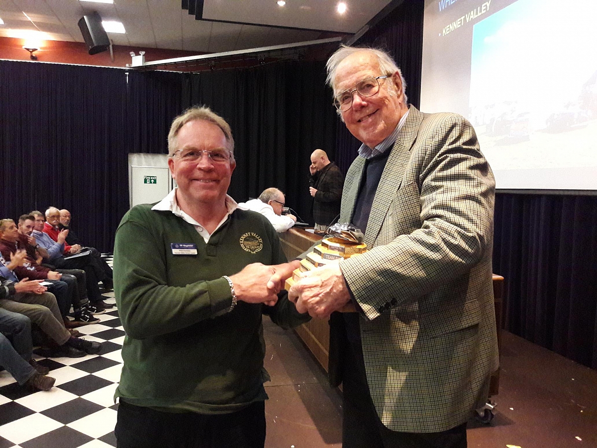 Kennet Valley TR Group WIN A DOUBLE AWARD at the TR Register AGM