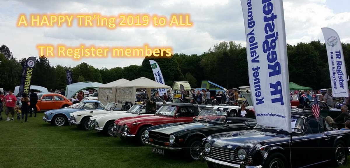 Kennet Valley TR Group look forward to a TR'ing 2019