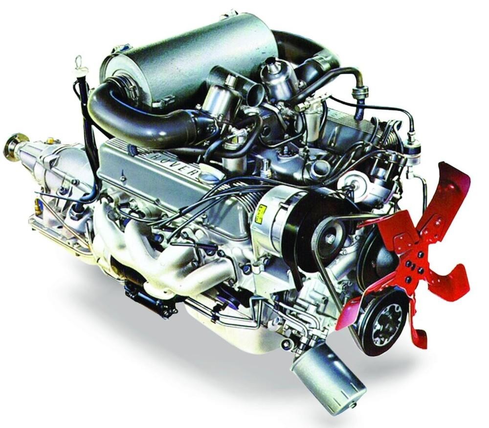 Kennet Valley TR Group enjoy Brian Terry's presentation on development of the Rover V8 Engine