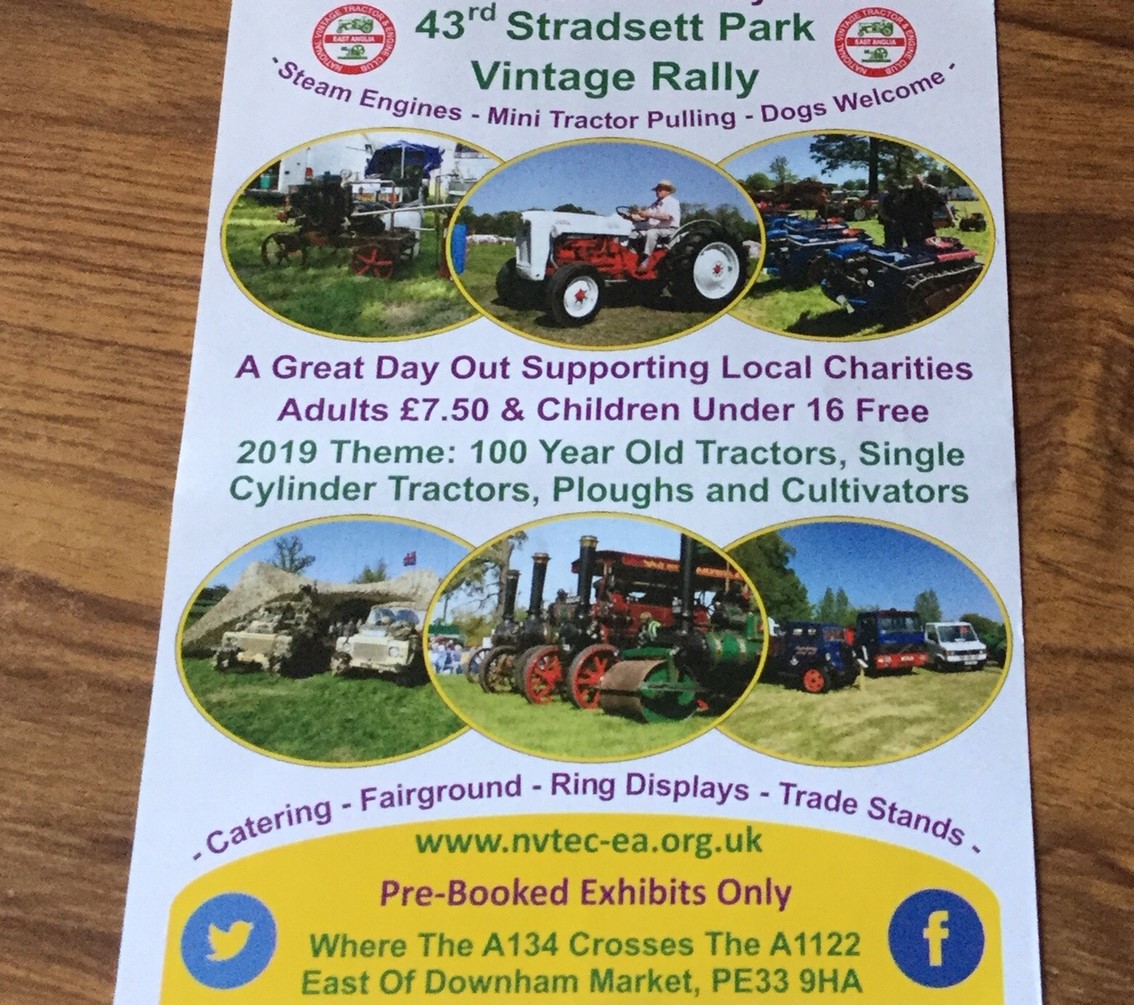 Wensum Group Event - Stradsett Vintage Rally - Drive In TR's On Show.  