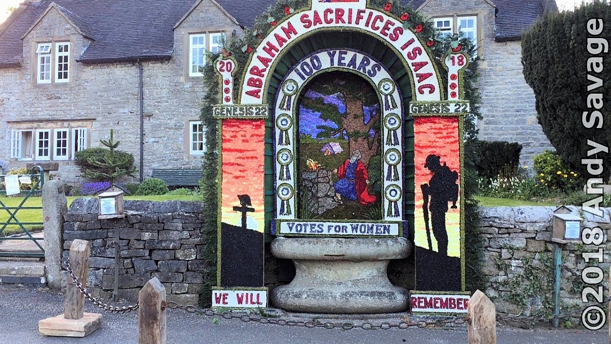Stafford and Warwick Group - Tissington Well Dressing