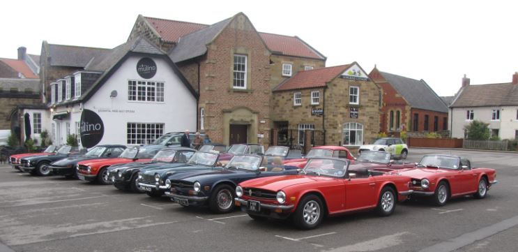 Today's Drive It Day outing. to Robin Hood's Bay