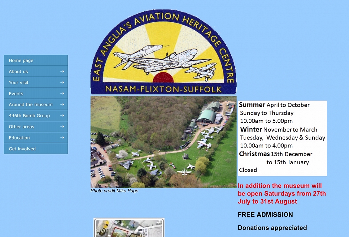Wensum Group - The Flixton Aviation Museum Mid Week Drive & Meet Up