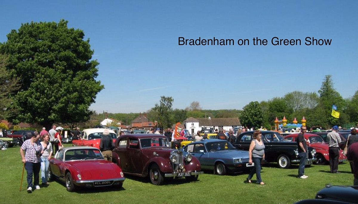 Wensum Group - Bradenham Classic Show - Drive in TR's on Show
