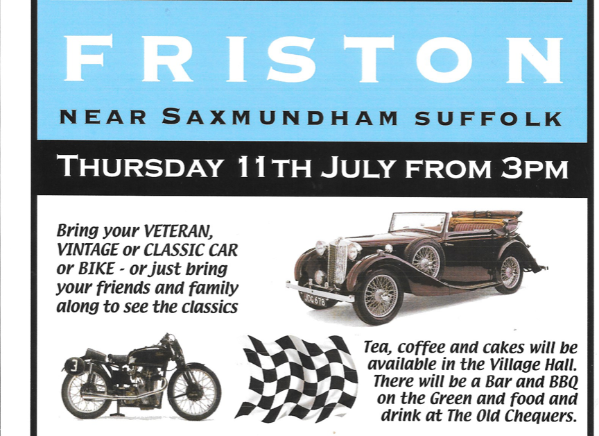 TR Wensum Event - Classic On The Green Friston Drive In - TRs on Show 2019