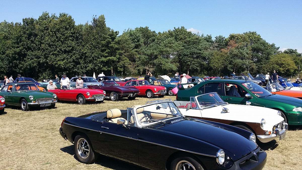 Kennet Valley and other TR Groups invited to 'RAID' the Classic Car & MG Summer Picnic 