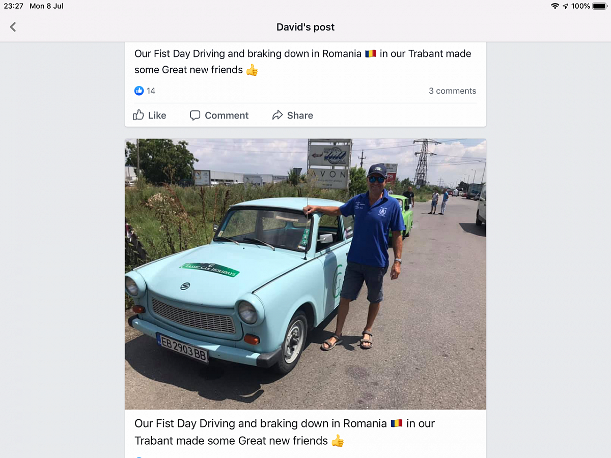 Wensum Group Leader Discovering Rumania.