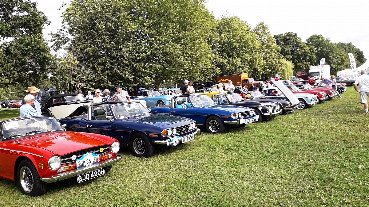 Kennet Valley TR Group put TR into Thames TRaditional Boat Festival