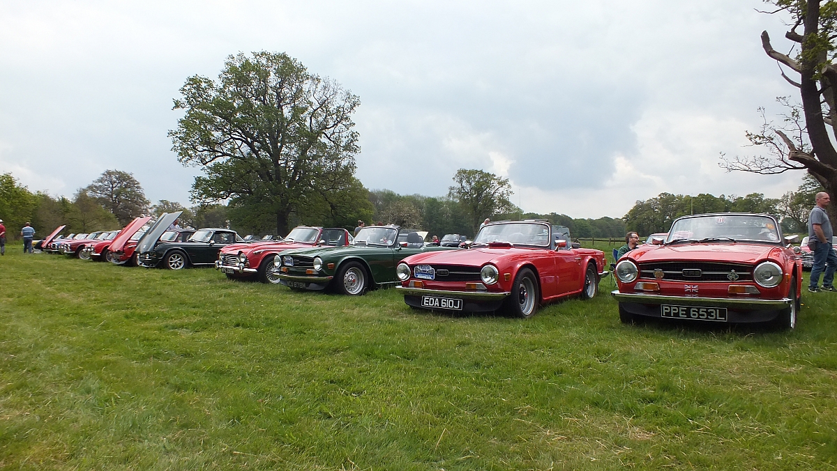 StokeTRs going to the Inter-Club Triumph Weekend