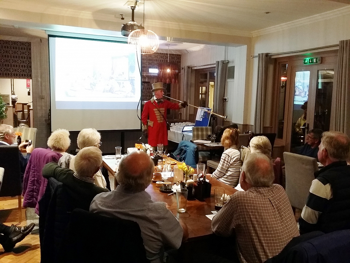 Kennet Valley TR Group enjoy some Tootling at their October Club Night