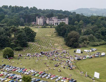 Festival of 1000 Classics at Cholmondeley Castle - Joint TR Register Shropshire and Stoke Groups Stand